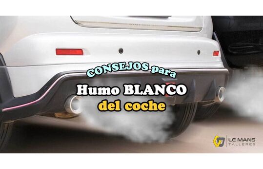 El humo blanco de un coche